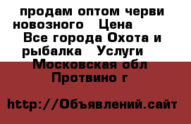 продам оптом черви новозного › Цена ­ 600 - Все города Охота и рыбалка » Услуги   . Московская обл.,Протвино г.